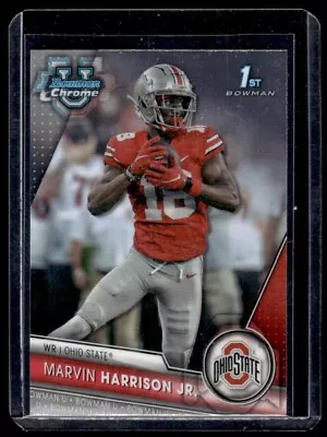 2023 Bowman Chrome 1st Marvin Harrison Jr. Rookie Ohio State Buckeyes #100 • $4.99