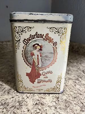 Vintage MacFarlane Lang & Co. Cakes And Biscuits Tin • $6