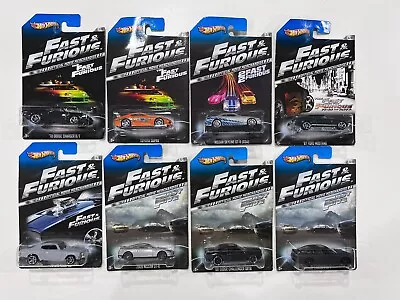 Hot Wheels - 2012 Fast And Furious Series  - Full Set Of 8 • $15.50