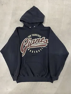 Vintage San Francisco Giants MLB Baseball Hoodie Pullover XL Sweatshirt Jacket • $39.99
