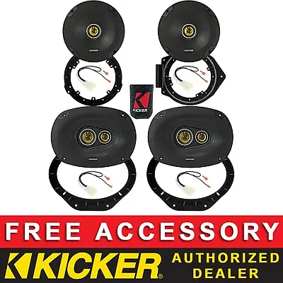 Kicker Csc654 6.5 +6x9  Csc6934 Oem Speaker Full Kit For Ford F-150 2015-22 • $227.18
