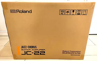 Roland JC-22 Jazz Chorus Compact Guitar Combo Amplifier Black From Japan 12 Kg • $686.75