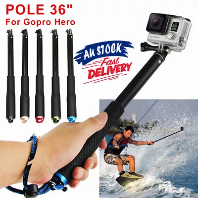 GoPro Pole Mount Handle Monopod Telescopic Selfie Stick GoPro Hero 7 6 5 4 3+ 2 • $14.99