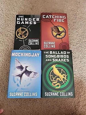 Hunger Games 4 Book Lot Ballad Of Songbirds & Snakes Catching Fire Mockingjay • $25