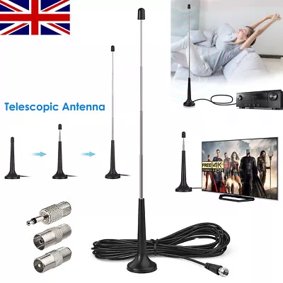 DAB Radio Aerial HIFI System Indoor 3M FM Radio Antenna For Tuner Stereo Home UK • £8.15