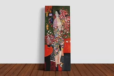 Gustav Klimt The Dancer Abstract Canvas Wall Art Picture Print Painting Decor • £20