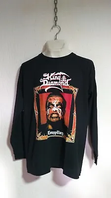 King Diamond Conspiracy Long Sleeve T Shirt Black Metal Mercyful Fate Venom • $30