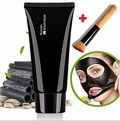 $7.99 • Buy Cleansing Mask Deep Cleanser Blackhead Acne Remover Peel Off Mask + Wooden Brush