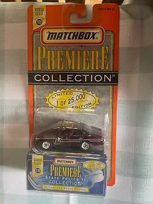 Matchbox Premiere State Police II Collection Minnesota State Patrol  • $6