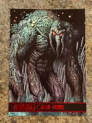 2012 Marvel Greatest Heroes Base #49 MAN-THING Red Foil💥*  • $1.75