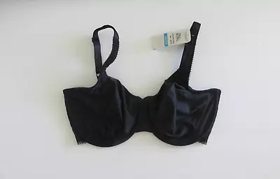 (#A-011) Wacoal 855187 Inspiration Unlined Full Coverage Bra UW Size 36DDD Black • $24.96