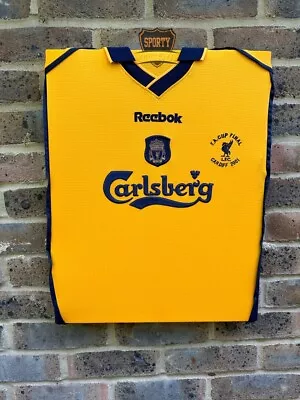 £35 • Buy Liverpool Shirt FA Cup Final 2001 Memorabilia