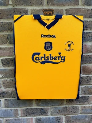 £35 • Buy Liverpool Shirt FA Cup Final 2001 Memorabilia