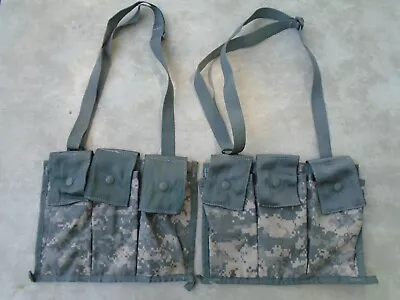 USGI ACU Molle II (SET OF 2) Bandoleer 6-Mag Ammunition Pouch NEW • $15.99