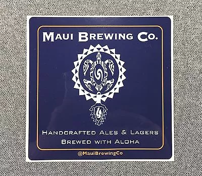 MAUI BREWING Co Sticker 4in Brewery Si • $6.95