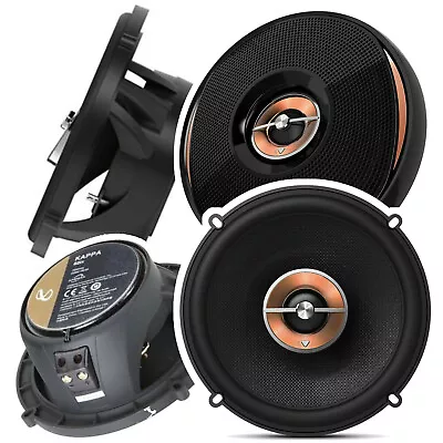 $194.99 • Buy 4x Infinity Kappa 62iX 450 Watt 6.5  Coaxial 2-Way Car Audio Speakers