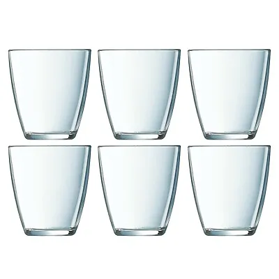 Luminarc Concepto Glass Tumbler Drinking Glassware Whisky Cocktail Set Of 6/12 • £8.99