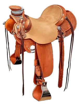 Wade Tree A Fork Western Horse Saddle Roping Ranch Work Premium Leather 10-17 • $309.99