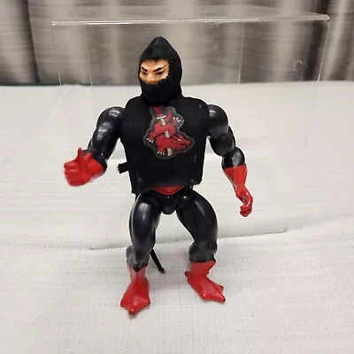 MASTERS OF THE UNIVERSE VINTAGE Ninjor Action Figure Incomplete 1987 • $45