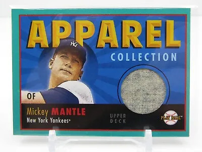 Mickey Mantle 2004 Ud Play Ball Apparel Coll. Game-used Pants Patch- Yankees!! • $122.55