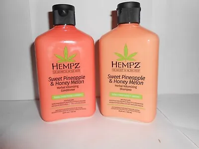 $19.95 • Buy 2 Hempz Sweet Pineapple Honey Melon Shampoo 8.5 Oz. + Conditioner 8.5 Oz  . 