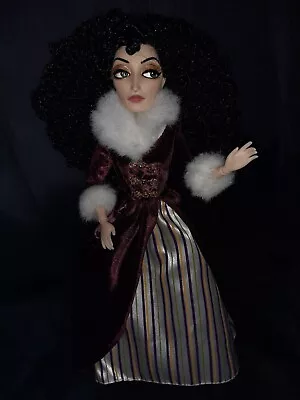 Disney Store Mother Gothel Villain 12” Doll Tangled Rapunzel In Winter Clothes • $25.25