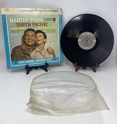 Martin Pinza - South Pacific Broadway Cast Vinyl Record Columbia Masterworks . • $4.47