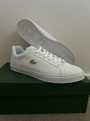 Lacoste Lerond Pro 123 White Shoes - Size US 12 - DS • $129.99