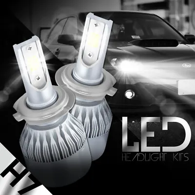 XENTEC LED HID Headlight Kit H7 White For Mercedes-Benz C230 1997-2009 • $15.98