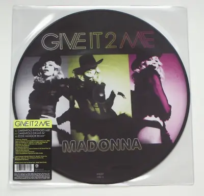 Madonna - Give It 2 Me - Limited Edition UK 12  Picture Disc - Brand New  W809T • £32