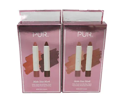 PUR Minerals Make Your Mark Silky Pout Lip Chubby Duos Set • $28