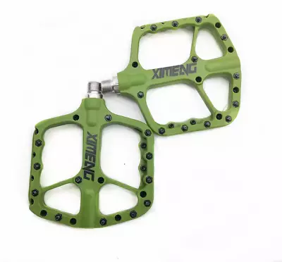 MTB Mountain Bike Pedals Nylon 3 Sealed Bearings 9/16  Road Bicycle Widen Pedal • $53.19