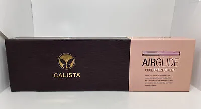$32.65 • Buy Calista AirGlide Cool Breeze Styler Iron Wave Curl Smooth Straighten Pink NEW