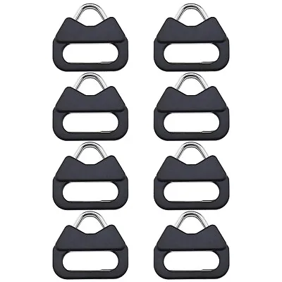 4 Pairs Camera Lug Ring Shoulder Strap Triangle Split Ring With Cap For Fuji • £8.56