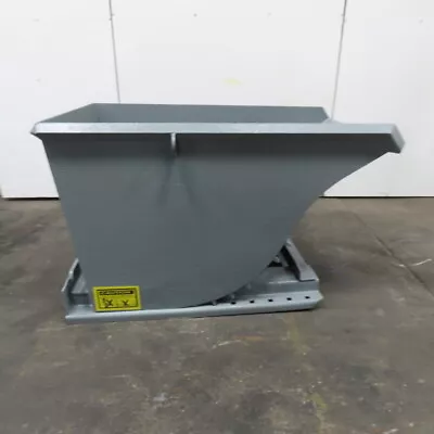 3/4 CU Yard Self Dumping Trash Scrap Hopper 58  X 39  X 32  • $999.99