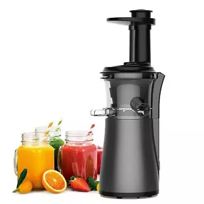 Slow Masticating Juicer Extractor Home Vegetables Fruit Cold Press Kitchen • £64.95