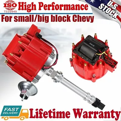 $67.82 • Buy HEI Distributor Ignition For SBC BBC 350 Block Chevy MSD 8362 59107C 9000 RPM