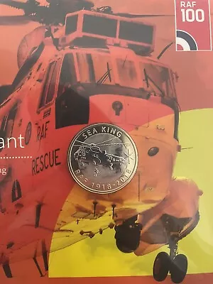 2018 RAF Sea King Brilliant Uncirculated £2 Two Pound Pack Royal Mint Coin • £31.99