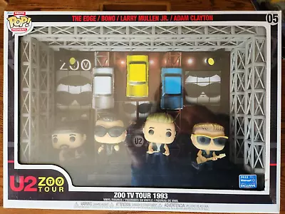 Funko Pop! Moment Deluxe U2's Zoo TV Tour (1993) Vinyl Figures WALMART Exclusive • $35