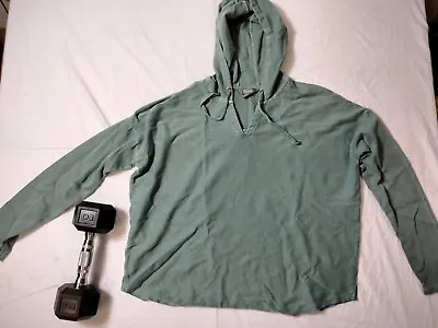 Naturals Comfortblend  Light Green Pullover Sweatshirt Hoodie Size L • $34