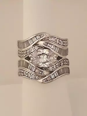 $149.99 • Buy Jose Hess 925 Cz Ring Size 8.5