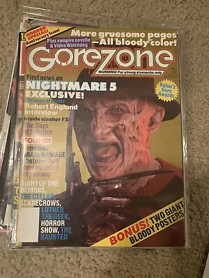 $23 • Buy Nightmare 5 Gorezone Magazine