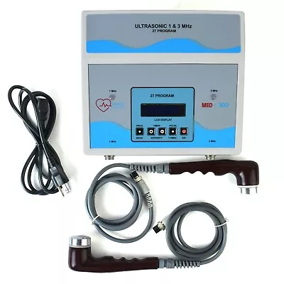 Dual Frequency 1 & 3Mhz Ultrasound Therapy Unit US Pro Physical Therapy Machine • $169.99