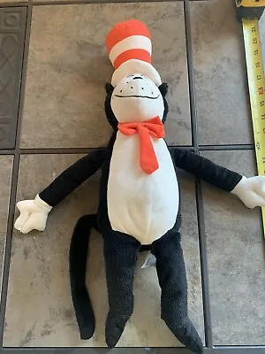 $0.99 • Buy Kohls Cares Cat In The Hat Stuffed Animal Plush I Can Read 21 Inch Dr Seuss Toy