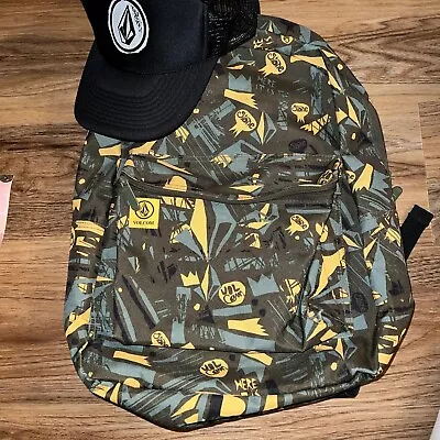 Volcom Stone - Backpack And Trucker Hat “Otto” SnapBack Combo • $5.99