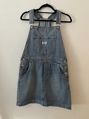£40 • Buy Levi’s Denim Dungaree Dress Size Small