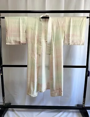 Vintage Japanese Juban Kimono - Women's NagaJuban Kimono Robe • $35