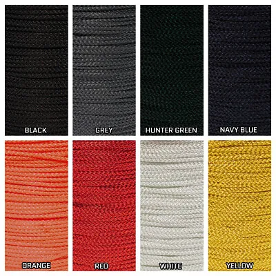 GOLBERG Diamond Braid Nylon Rope 1/8  3/16  1/4  5/16  3/8  10ft - 100ft • $8.99