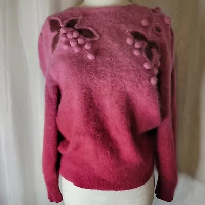 Vintage Angora Sweater Size M • $38