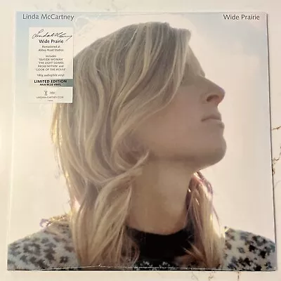 PAUL & LINDA McCARTNEY WIDE PRAIRIE SEALED MILK BLUE VINYL LP 180 GRAM • $18